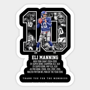 New York Giants Football Team Sticker